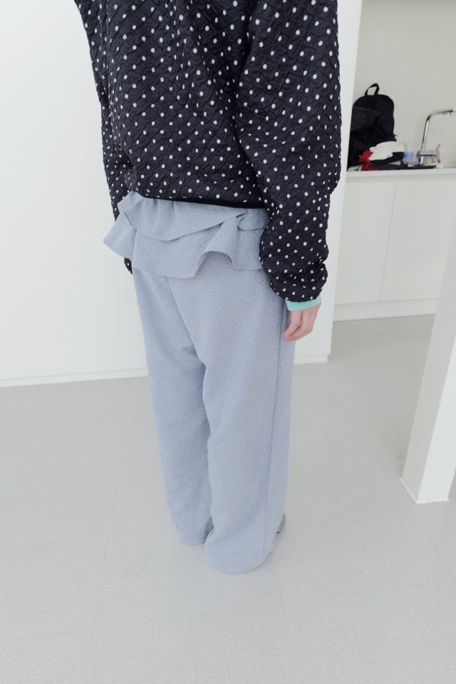 Enten - Korean Women Fashion - #momslook - Ash Dot Pants - 2