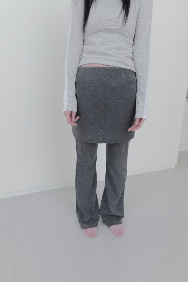 Enten - Korean Women Fashion - #momslook - Come To Skirt Pants - 2