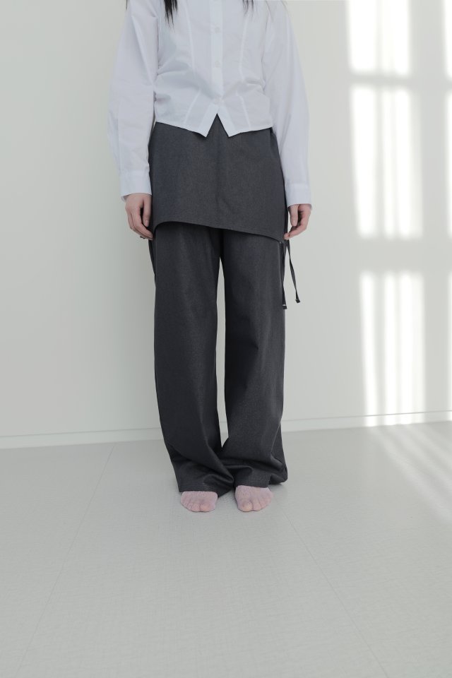 Enten - Korean Women Fashion - #momslook - Dove Wrap Pants