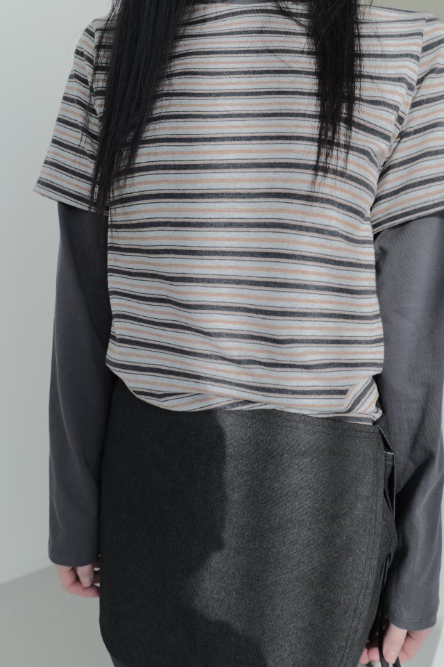 Enten - Korean Women Fashion - #momslook - Pepe Layered Tee - 5