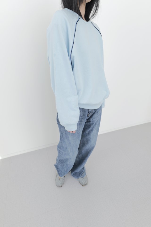 Enten - Korean Women Fashion - #momslook - Shirring Sweatshirt - 2