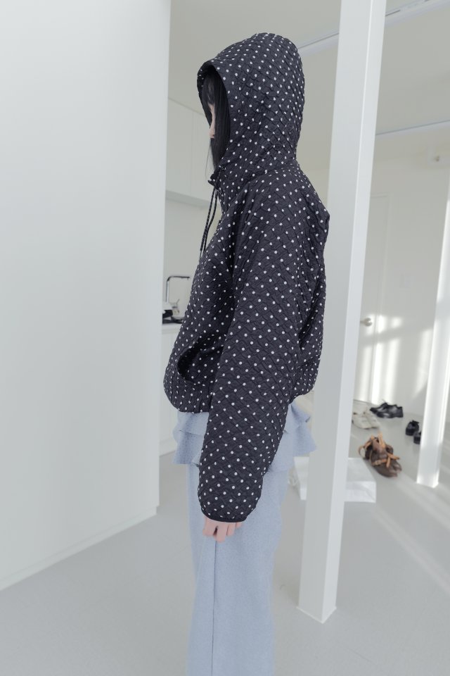 Enten - Korean Women Fashion - #pursuepretty - Dot Jacket - 6