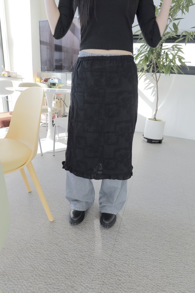 Enten - Korean Women Fashion - #pursuepretty - Rotor Skirt