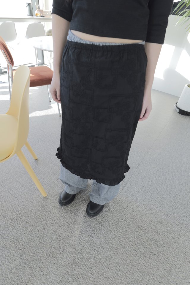 Enten - Korean Women Fashion - #restrostyle - Rotor Skirt - 2