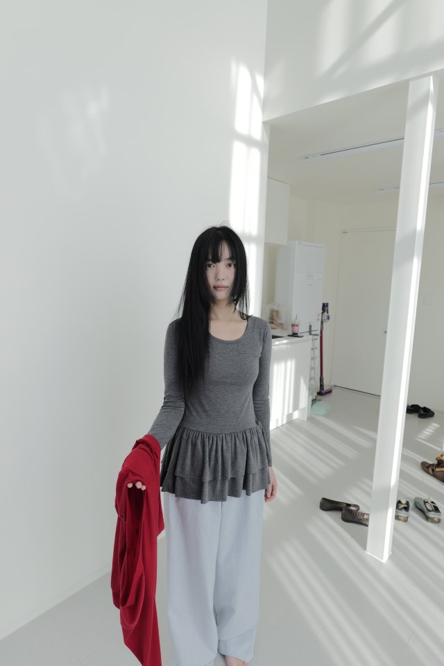 Enten - Korean Women Fashion - #shopsmall - Cancan Tee - 2