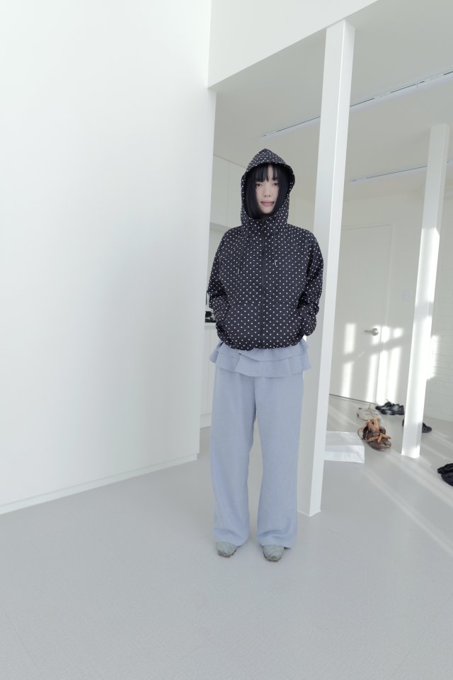 Enten - Korean Women Fashion - #womensfashion - Ash Dot Pants - 5