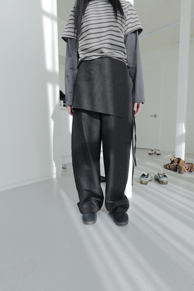 Enten - Korean Women Fashion - #womensfashion - Dove Wrap Pants - 6