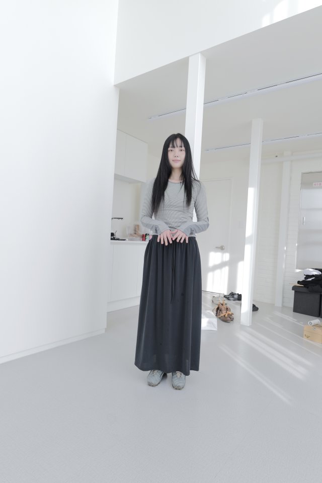 Enten - Korean Women Fashion - #womensfashion - Sand Long Skirt