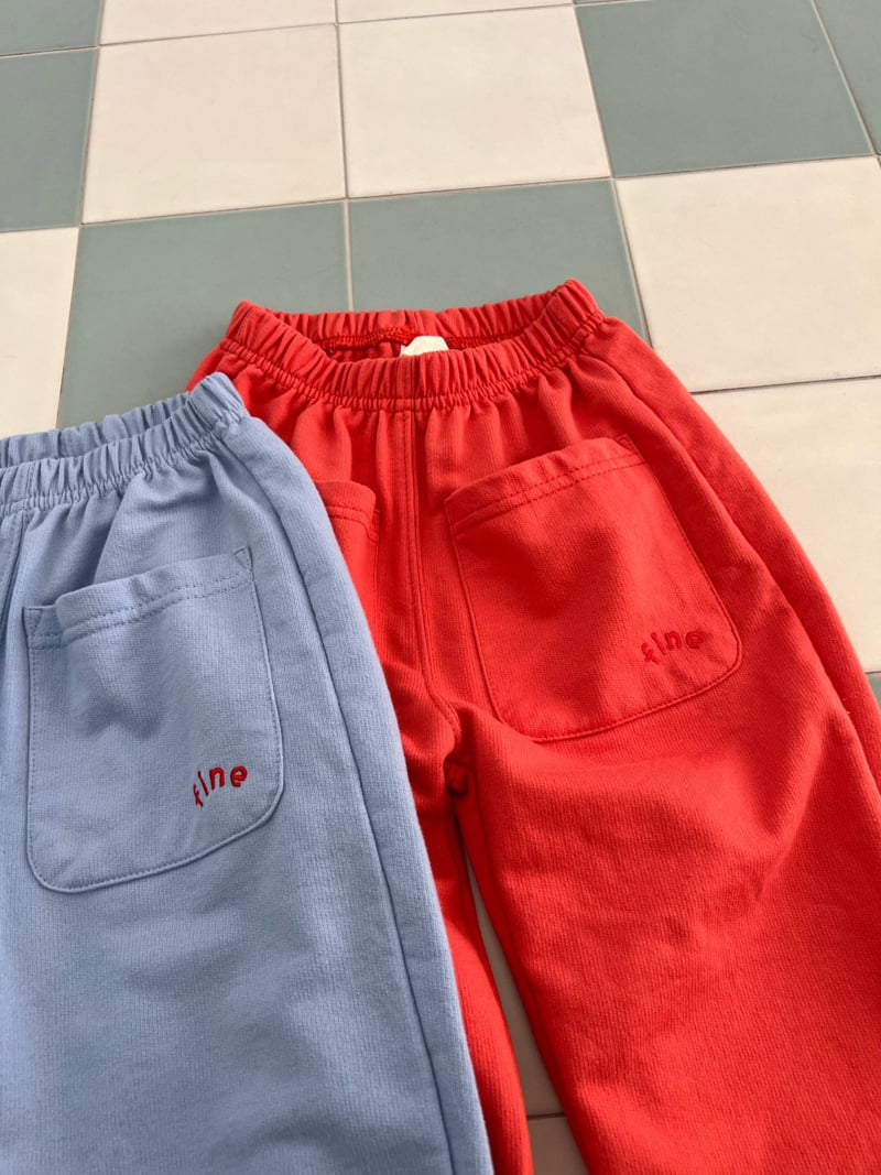 Fine-Studio - Korean Children Fashion - #childrensboutique - Pocket Jogger Pants - 12