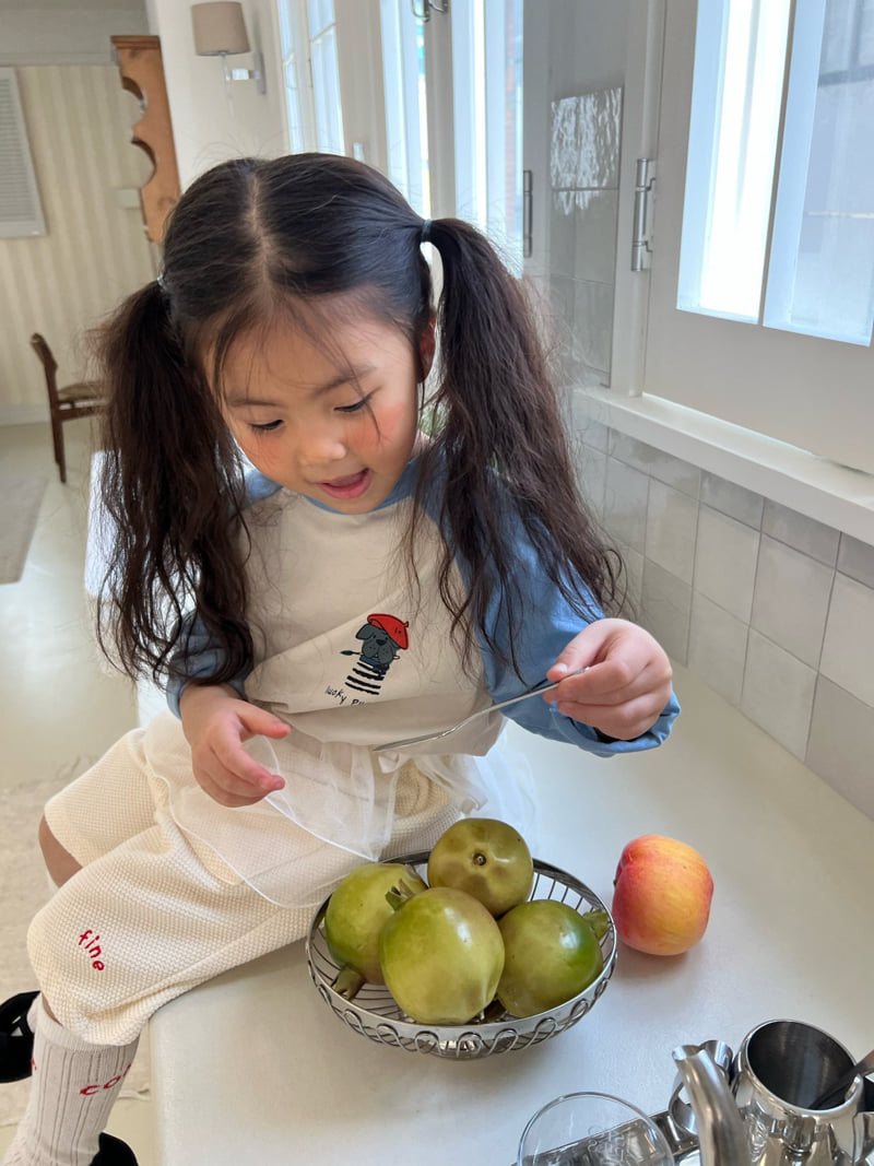 Fine-Studio - Korean Children Fashion - #fashionkids - Puppy Raglan Tee