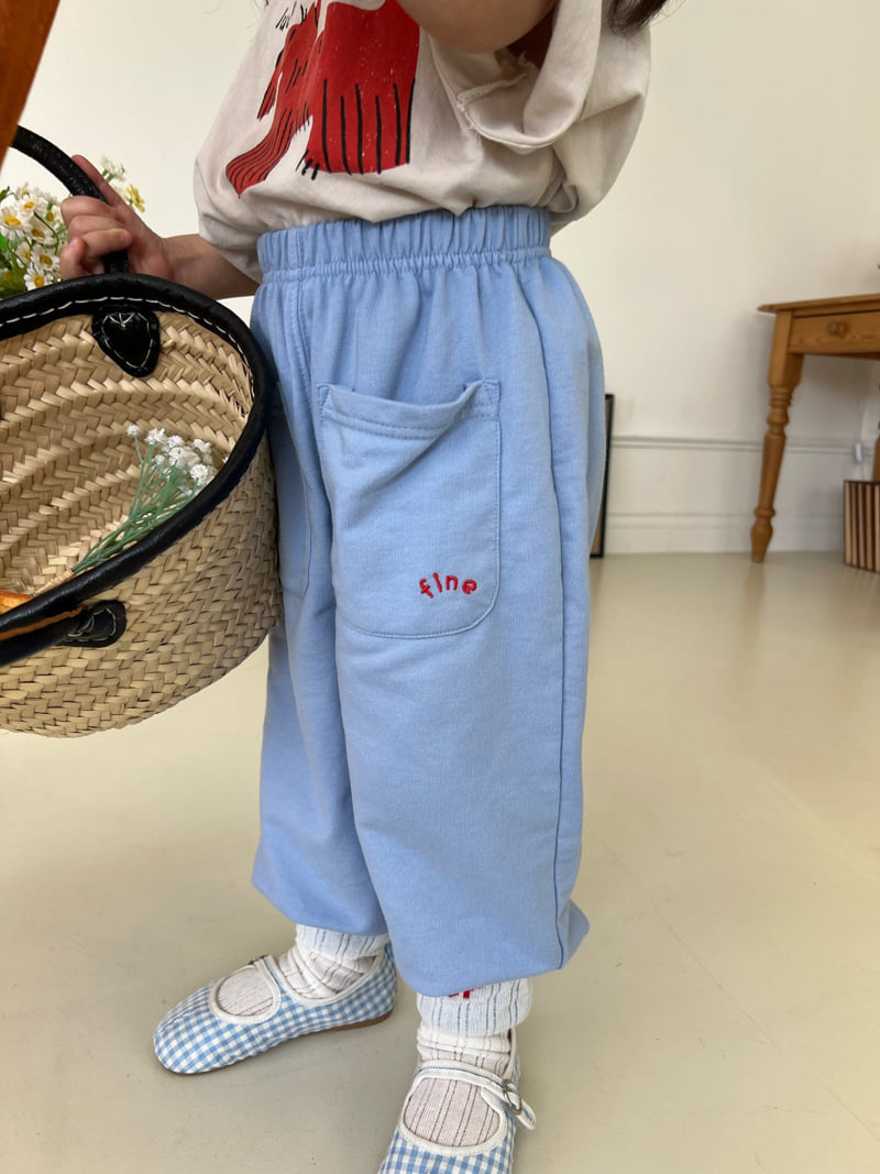 Fine-Studio - Korean Children Fashion - #Kfashion4kids - Pocket Jogger Pants - 4