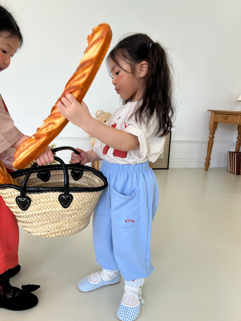 Fine-Studio - Korean Children Fashion - #magicofchildhood - Pocket Jogger Pants - 5