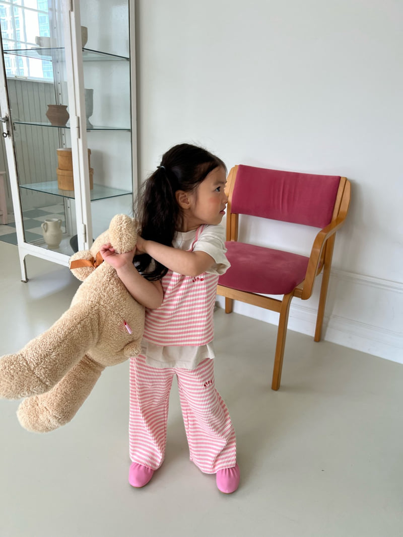 Fine-Studio - Korean Children Fashion - #littlefashionista - Lulu Rib Set - 4