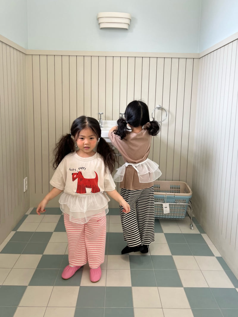 Fine-Studio - Korean Children Fashion - #minifashionista - Kangkang Layered Skirt - 11