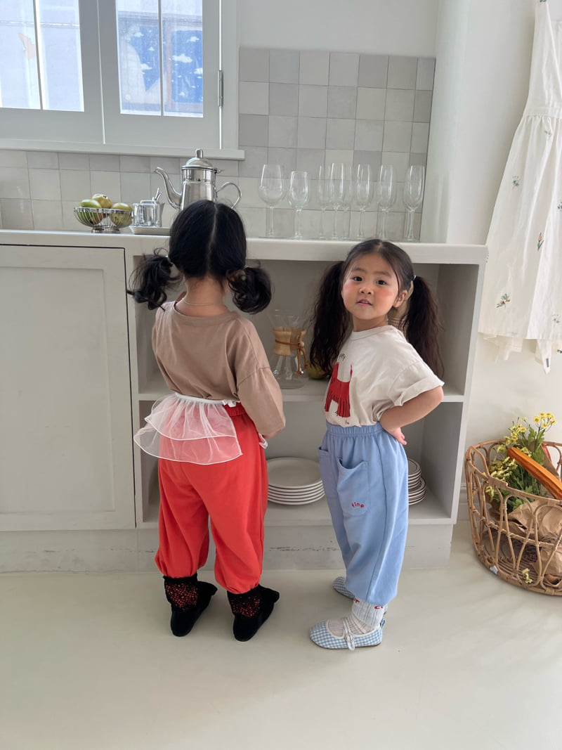 Fine-Studio - Korean Children Fashion - #prettylittlegirls - Pocket Jogger Pants - 7