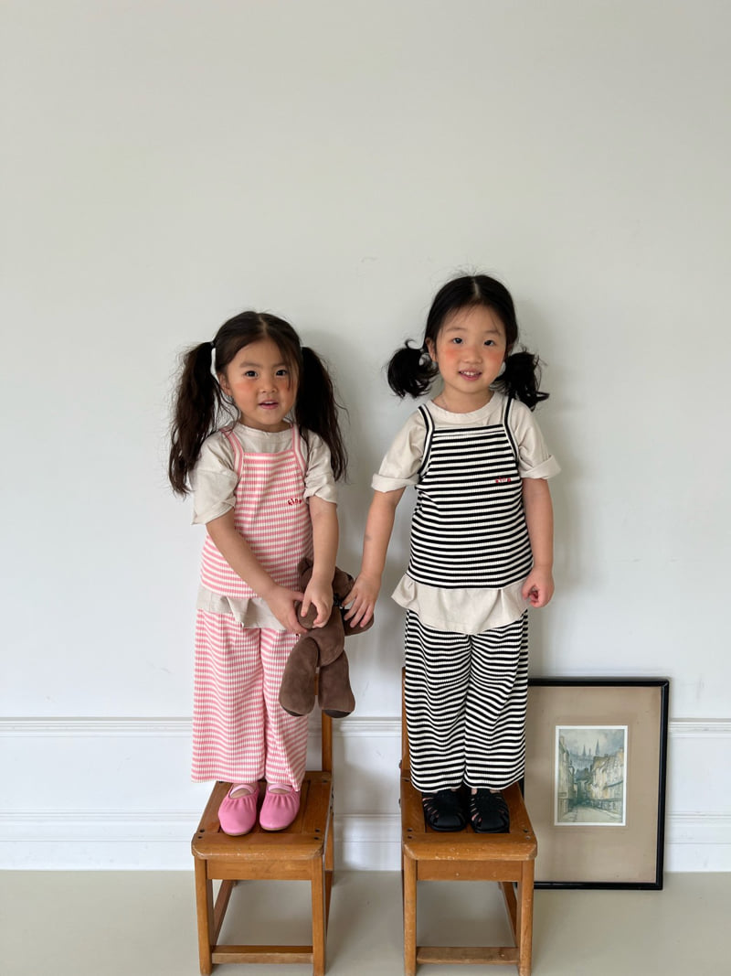 Fine-Studio - Korean Children Fashion - #stylishchildhood - Lulu Rib Set - 9