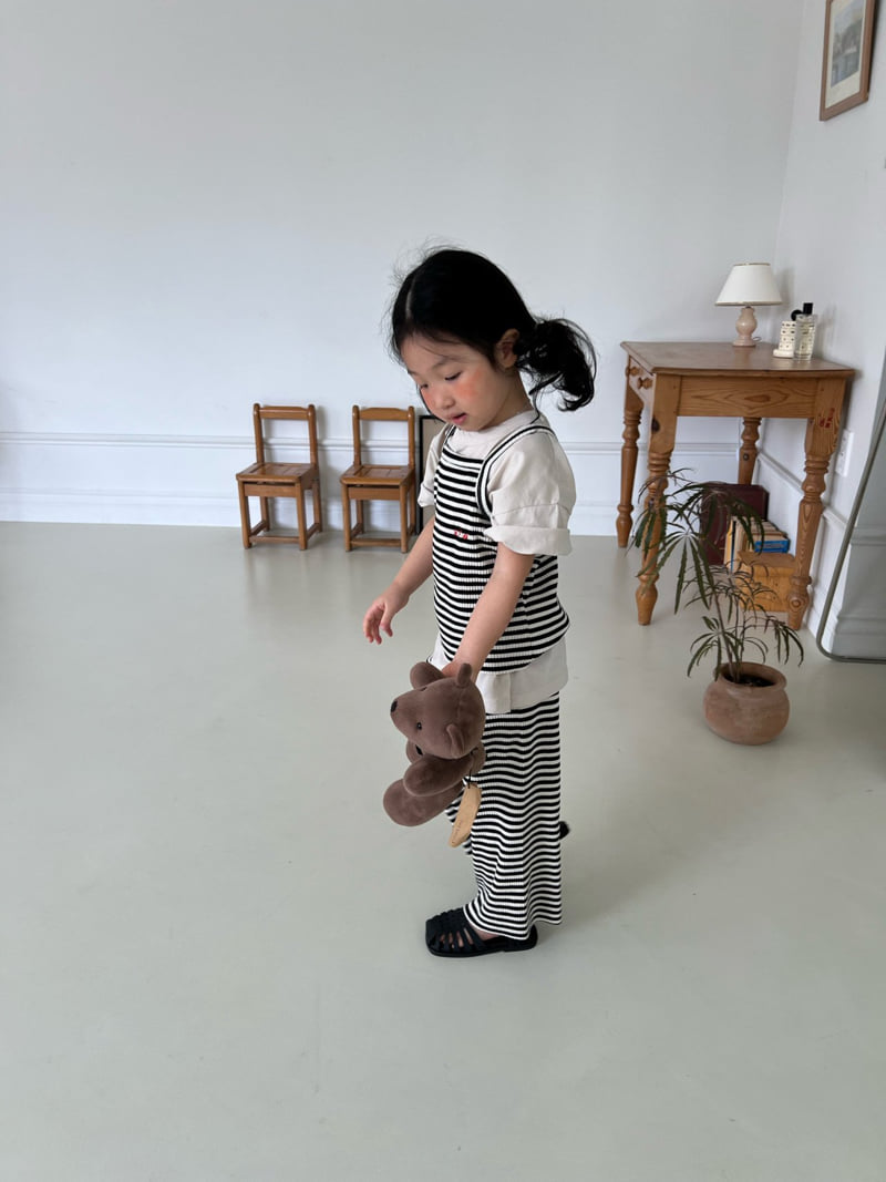 Fine-Studio - Korean Children Fashion - #todddlerfashion - Lulu Rib Set - 7