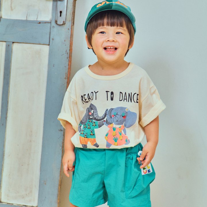 Firstblue - Korean Children Fashion - #Kfashion4kids - Vacation Animal Short Sleeve Tee
