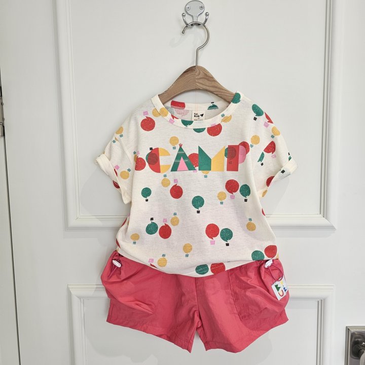 Firstblue - Korean Children Fashion - #Kfashion4kids - Camp Tee - 7