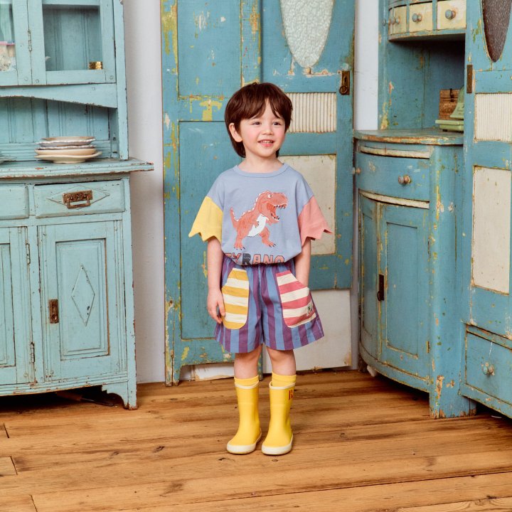 Firstblue - Korean Children Fashion - #childrensboutique - Stripe Pants - 2