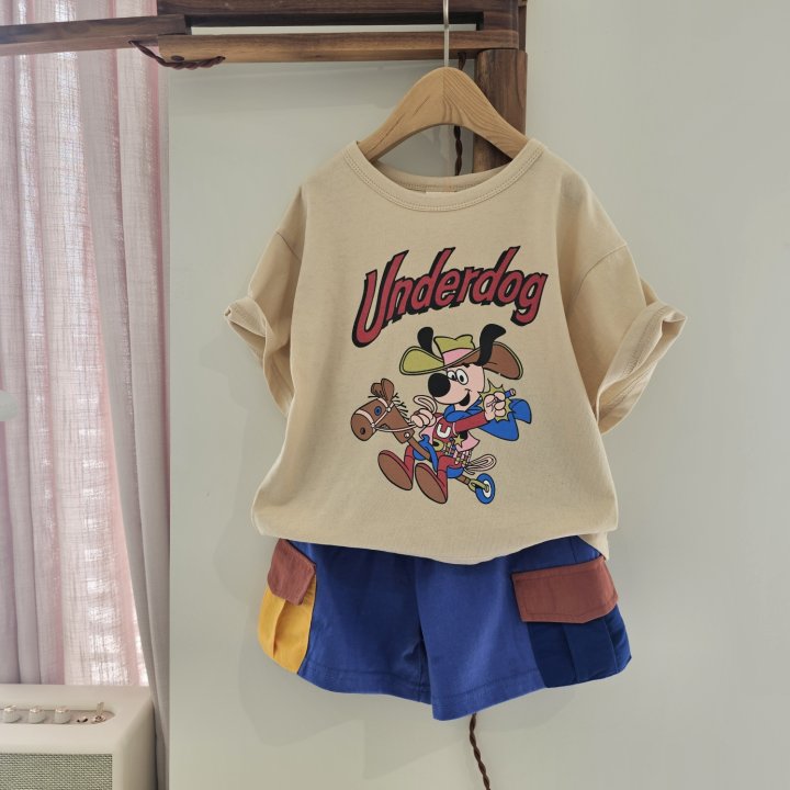 Firstblue - Korean Children Fashion - #designkidswear - Underdog Tee - 8