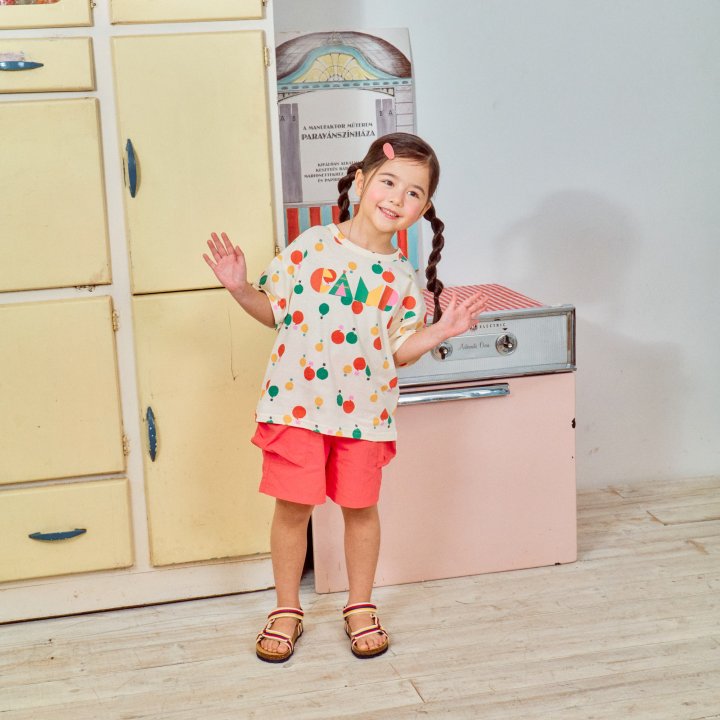 Firstblue - Korean Children Fashion - #designkidswear - Camp Tee