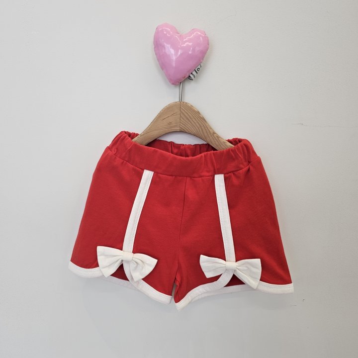 Firstblue - Korean Children Fashion - #designkidswear - Tulip Ribbon Shorts - 8