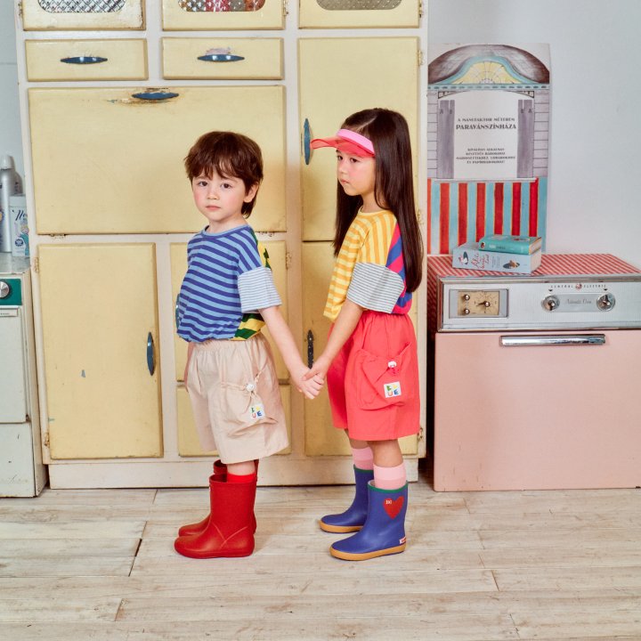 Firstblue - Korean Children Fashion - #designkidswear - String Pants - 6
