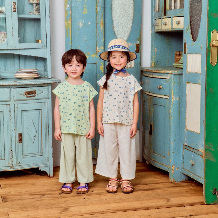Firstblue - Korean Children Fashion - #discoveringself - Chick Printed Sleeveless Tee