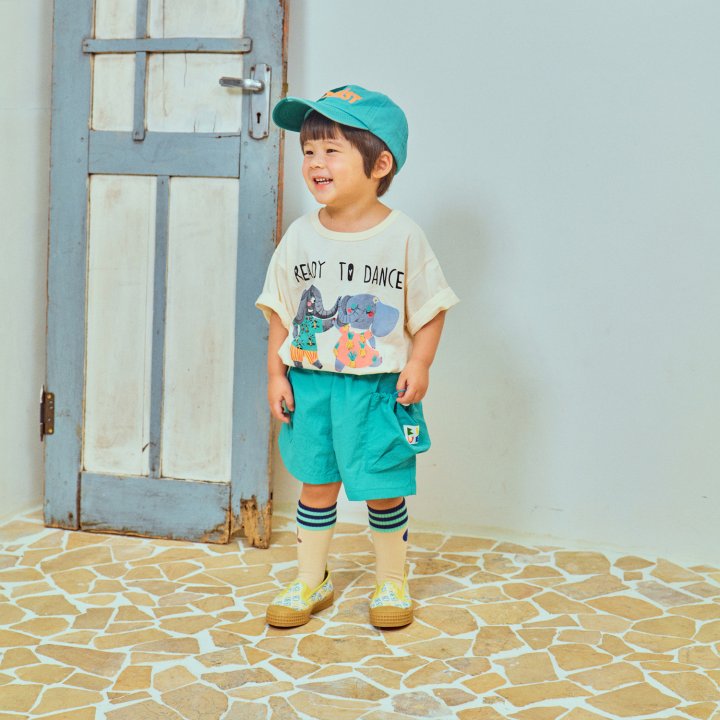 Firstblue - Korean Children Fashion - #discoveringself - Vacation Animal Short Sleeve Tee - 10