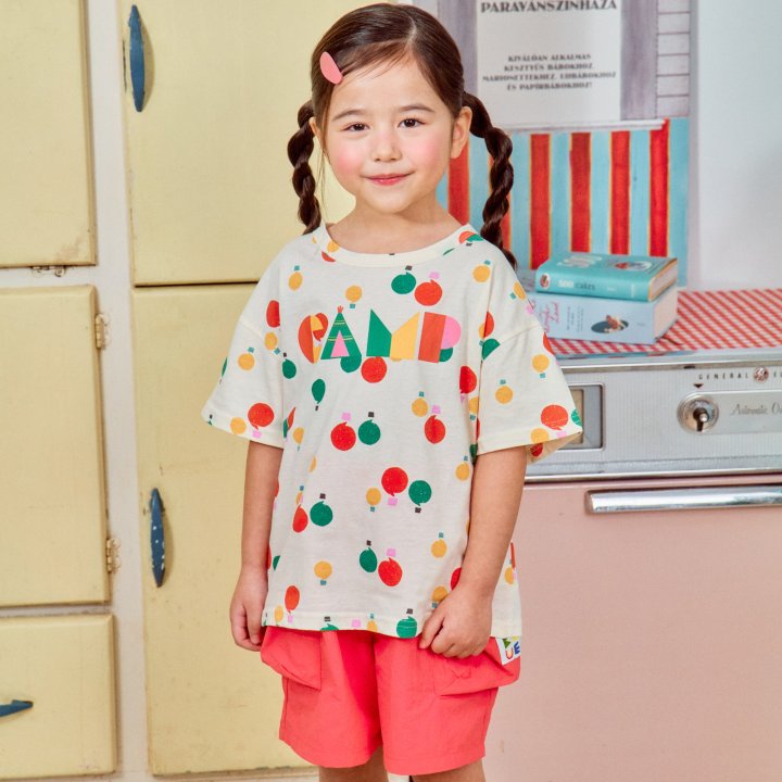 Firstblue - Korean Children Fashion - #discoveringself - Camp Tee - 2