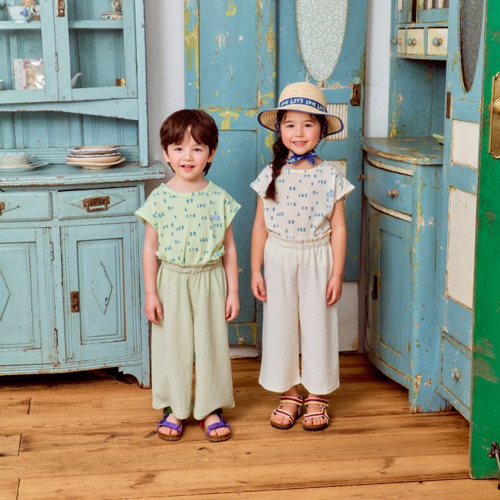 Firstblue - Korean Children Fashion - #discoveringself - Fluffy Capri Pants - 8