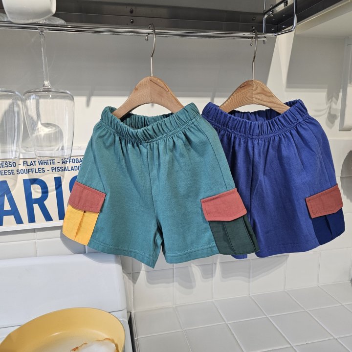 Firstblue - Korean Children Fashion - #discoveringself - Mini Cargo Pants - 6