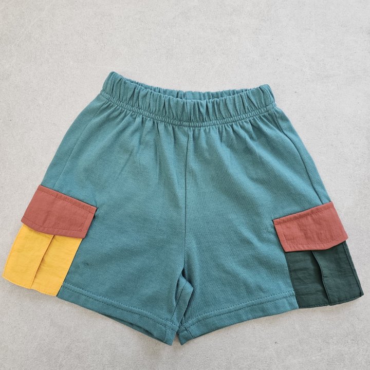 Firstblue - Korean Children Fashion - #fashionkids - Mini Cargo Pants - 7