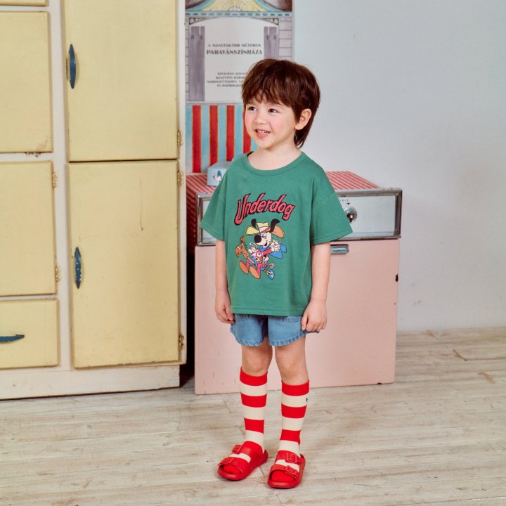 Firstblue - Korean Children Fashion - #fashionkids - Waikiki Jean Shorts - 2