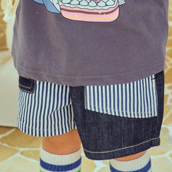 Firstblue - Korean Children Fashion - #fashionkids - Isher Jean Shorts