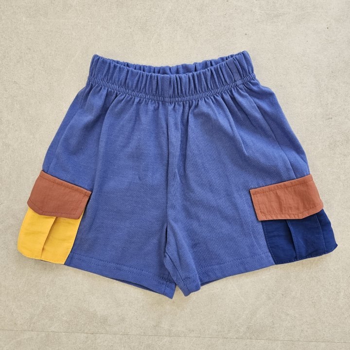 Firstblue - Korean Children Fashion - #kidsshorts - Mini Cargo Pants - 8