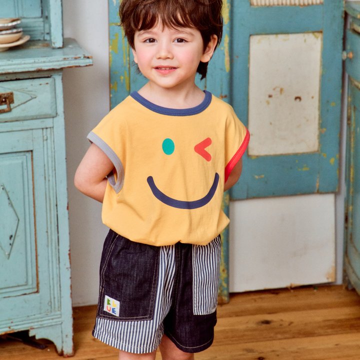 Firstblue - Korean Children Fashion - #kidsshorts - Isher Jean Shorts - 2
