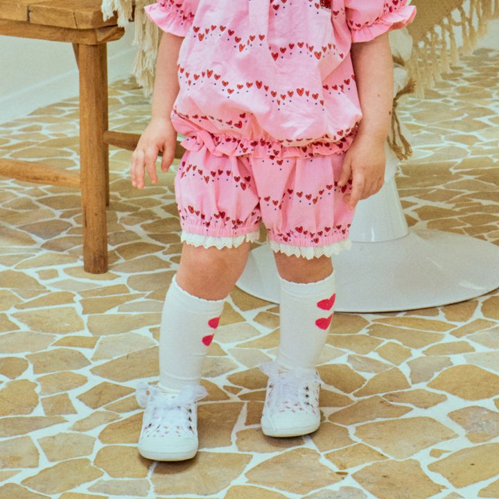 Firstblue - Korean Children Fashion - #kidzfashiontrend - Heart Balloon Shorts - 9