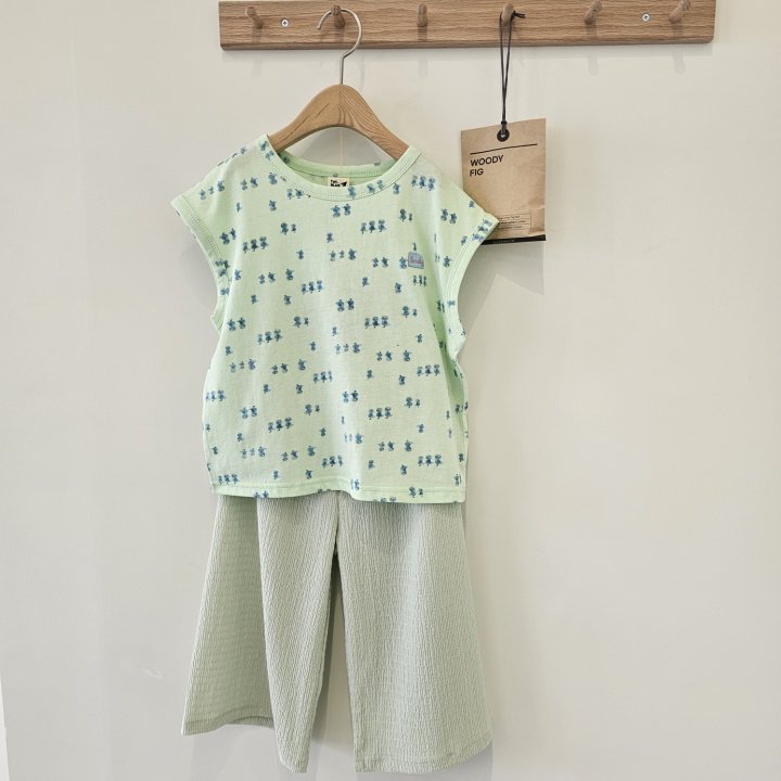 Firstblue - Korean Children Fashion - #littlefashionista - Chick Printed Sleeveless Tee - 7