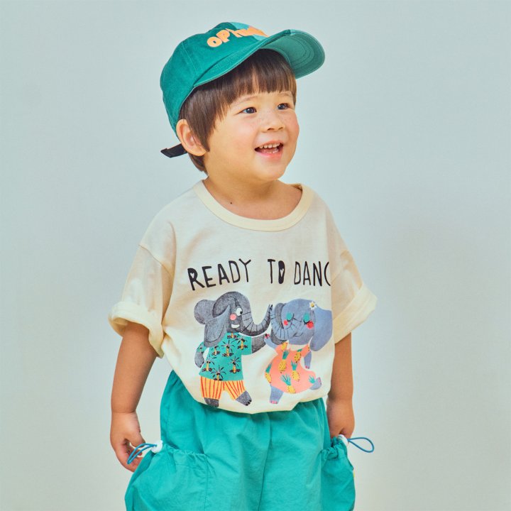 Firstblue - Korean Children Fashion - #littlefashionista - Vacation Animal Short Sleeve Tee - 2