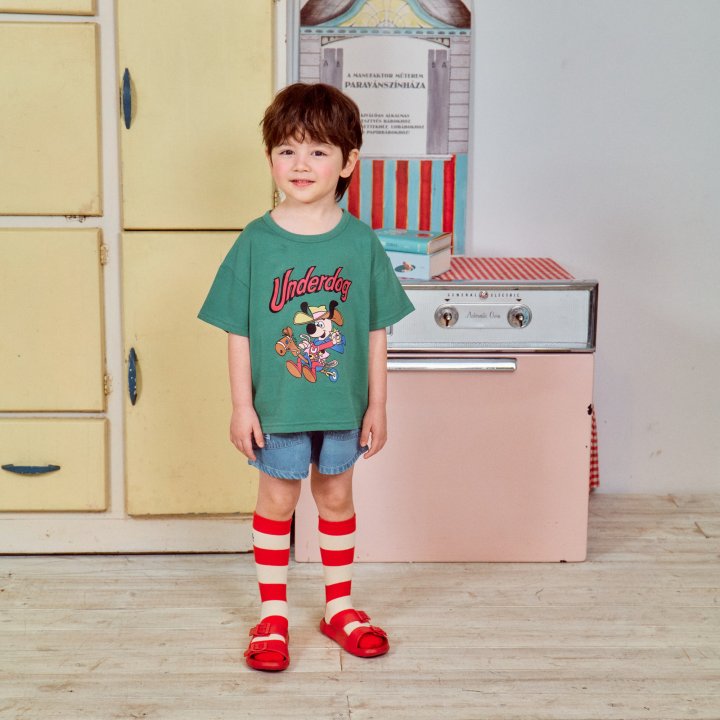 Firstblue - Korean Children Fashion - #littlefashionista - Underdog Tee