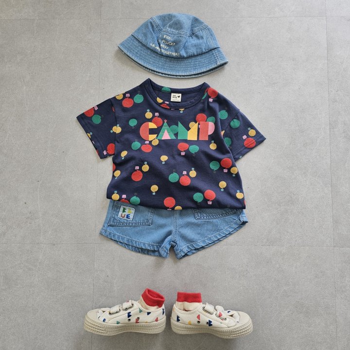 Firstblue - Korean Children Fashion - #littlefashionista - Camp Tee - 8