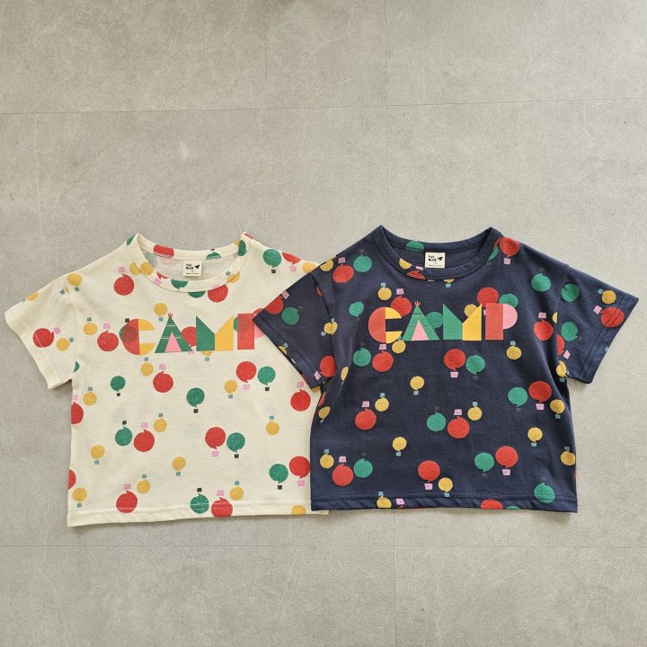 Firstblue - Korean Children Fashion - #magicofchildhood - Camp Tee - 9