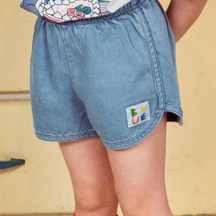 Firstblue - Korean Children Fashion - #magicofchildhood - Denim Shorts - 9