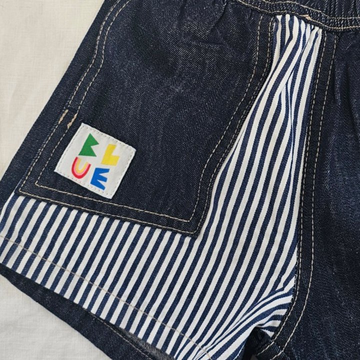 Firstblue - Korean Children Fashion - #magicofchildhood - Isher Jean Shorts - 7