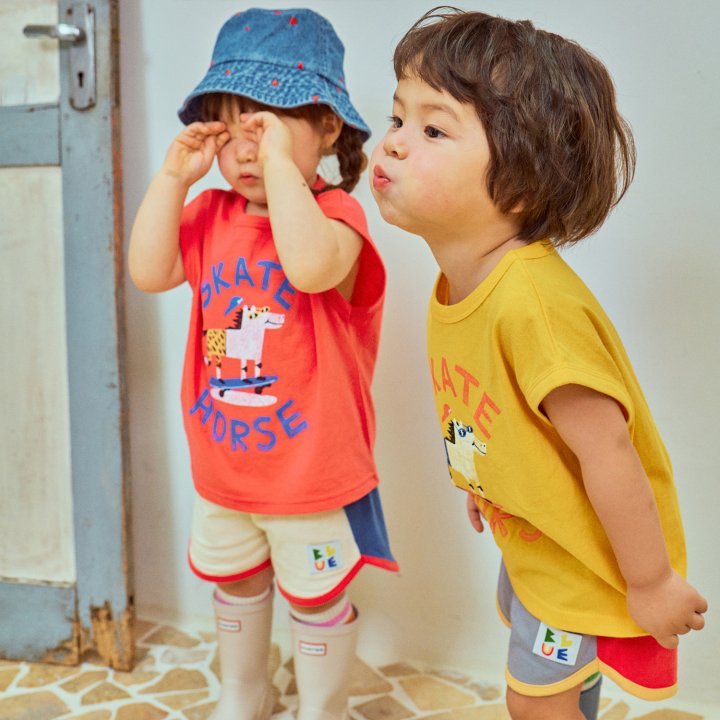Firstblue - Korean Children Fashion - #minifashionista - Color Shorts - 3