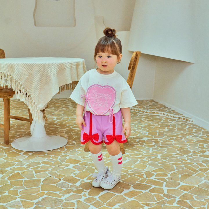 Firstblue - Korean Children Fashion - #minifashionista - Tulip Ribbon Shorts
