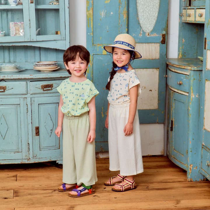 Firstblue - Korean Children Fashion - #prettylittlegirls - Fluffy Capri Pants