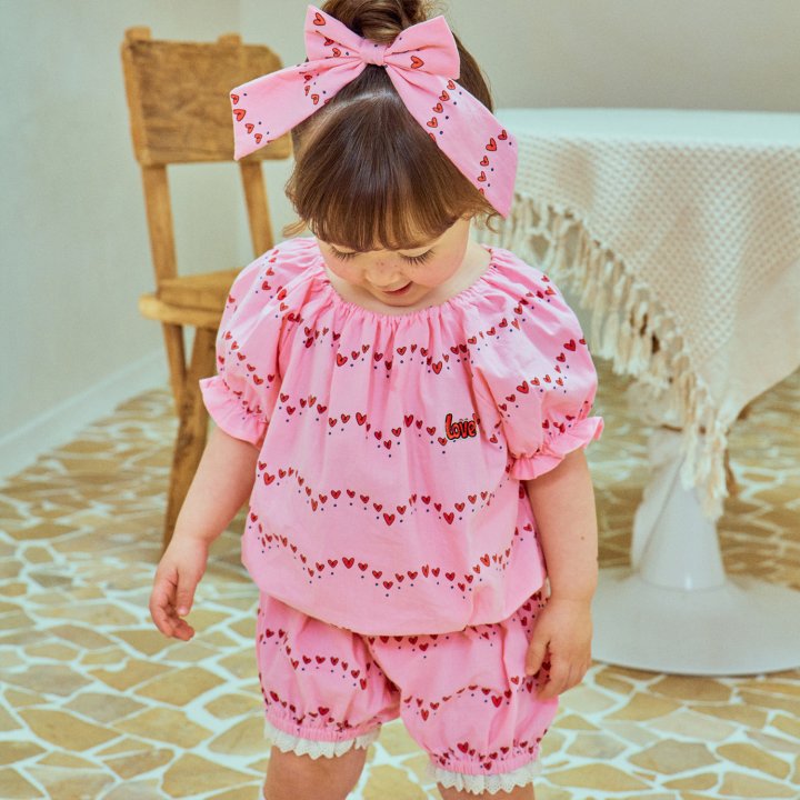 Firstblue - Korean Children Fashion - #stylishchildhood - Heart Ribbon Pin - 8